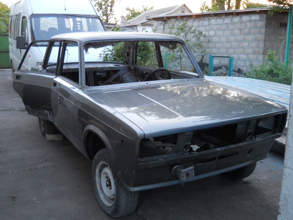 Ура…покрасились…№626 мокрый асфальт — Lada 21051, 1,2 л, 1986 года ...