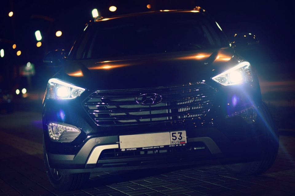 Первый фотосет — Hyundai Grand Santa Fe, 2,2 л., 2014 года | фотография ...