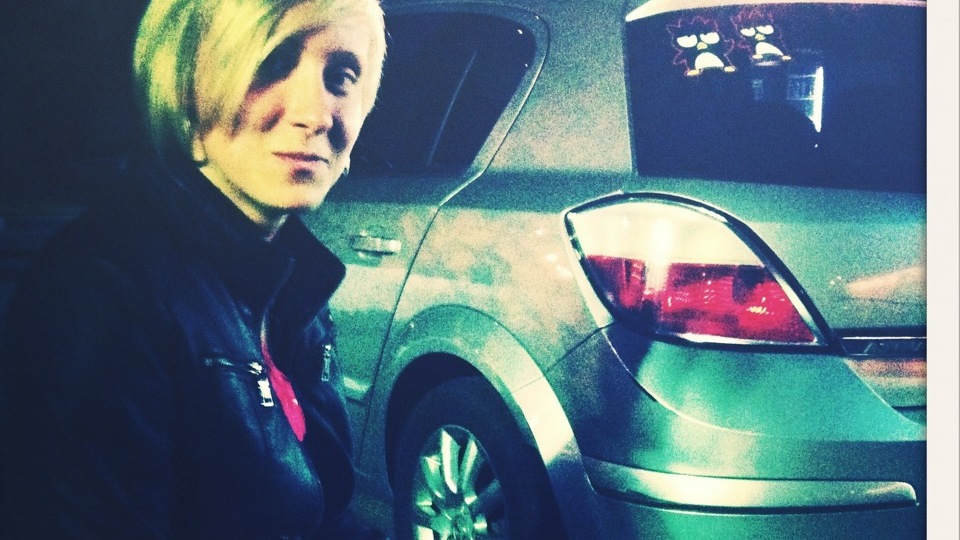 Opel Astra с пингвинами