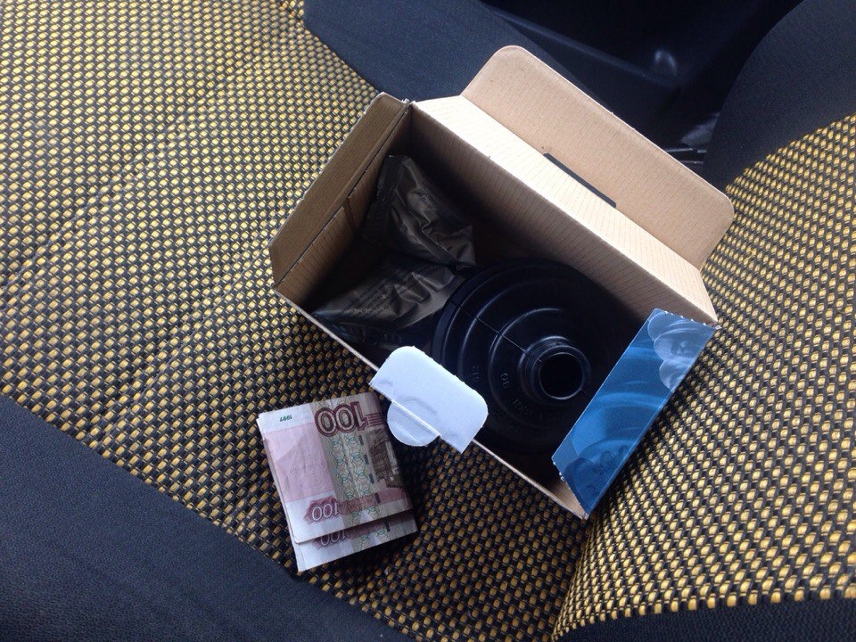 Снова замена пыльника на левом внешнем ШРУСе:) — Lada 112 Coupe, 1,6 л ...