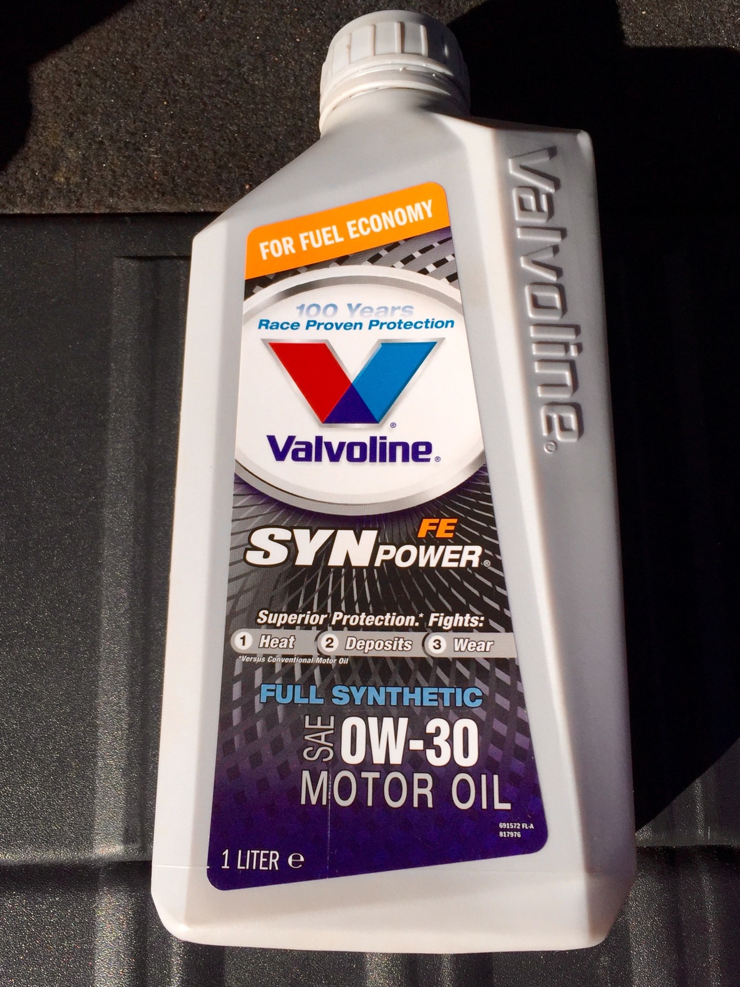 Synpower fe. Valvoline SYNPOWER Fe 0w-30