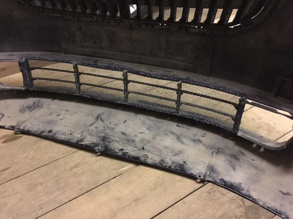 Сетка в бампер. — DRIVE2