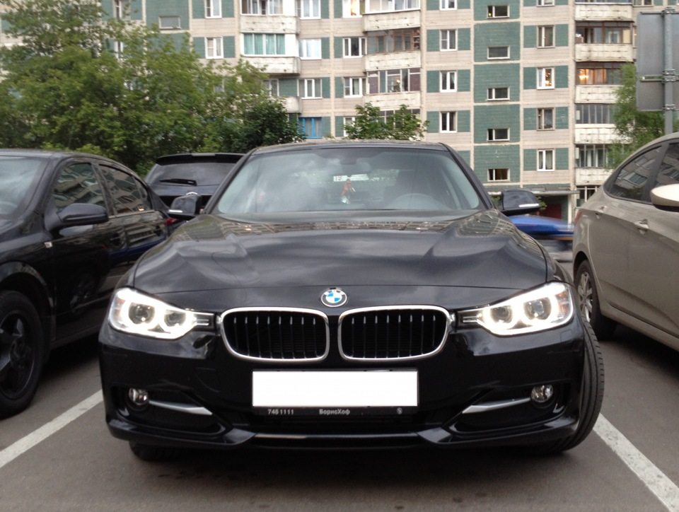 черные ноздри bmw f30