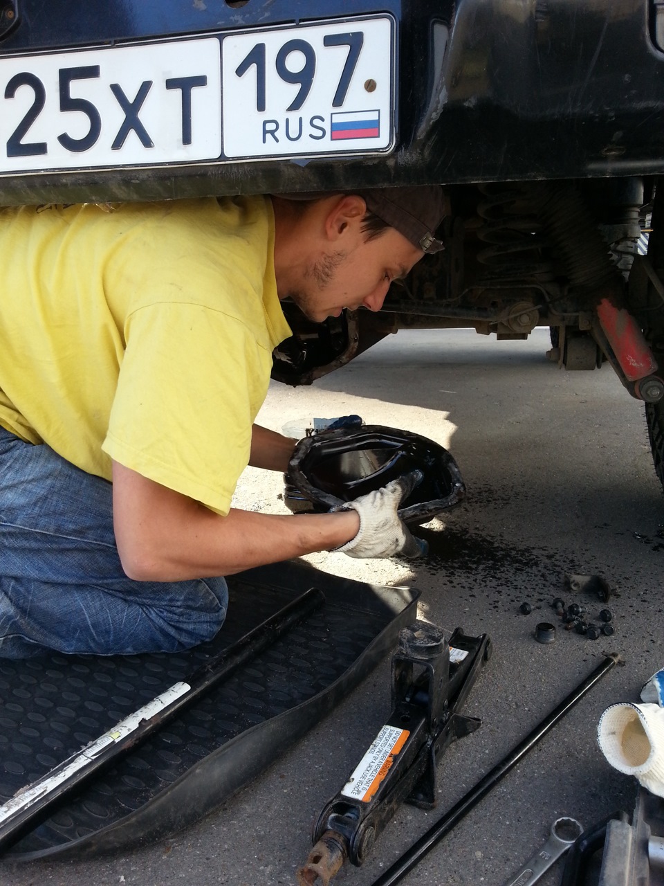 …снимаем… — SsangYong Korando (2G)