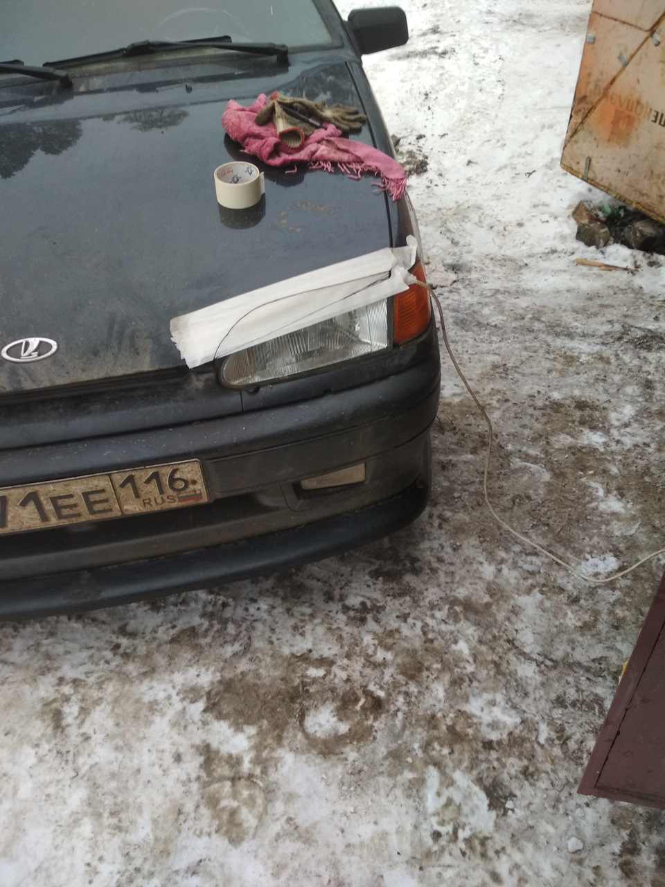 Бед бой капот. — Lada 2114, 1,6 л, 2007 года | кузовной ремонт | DRIVE2