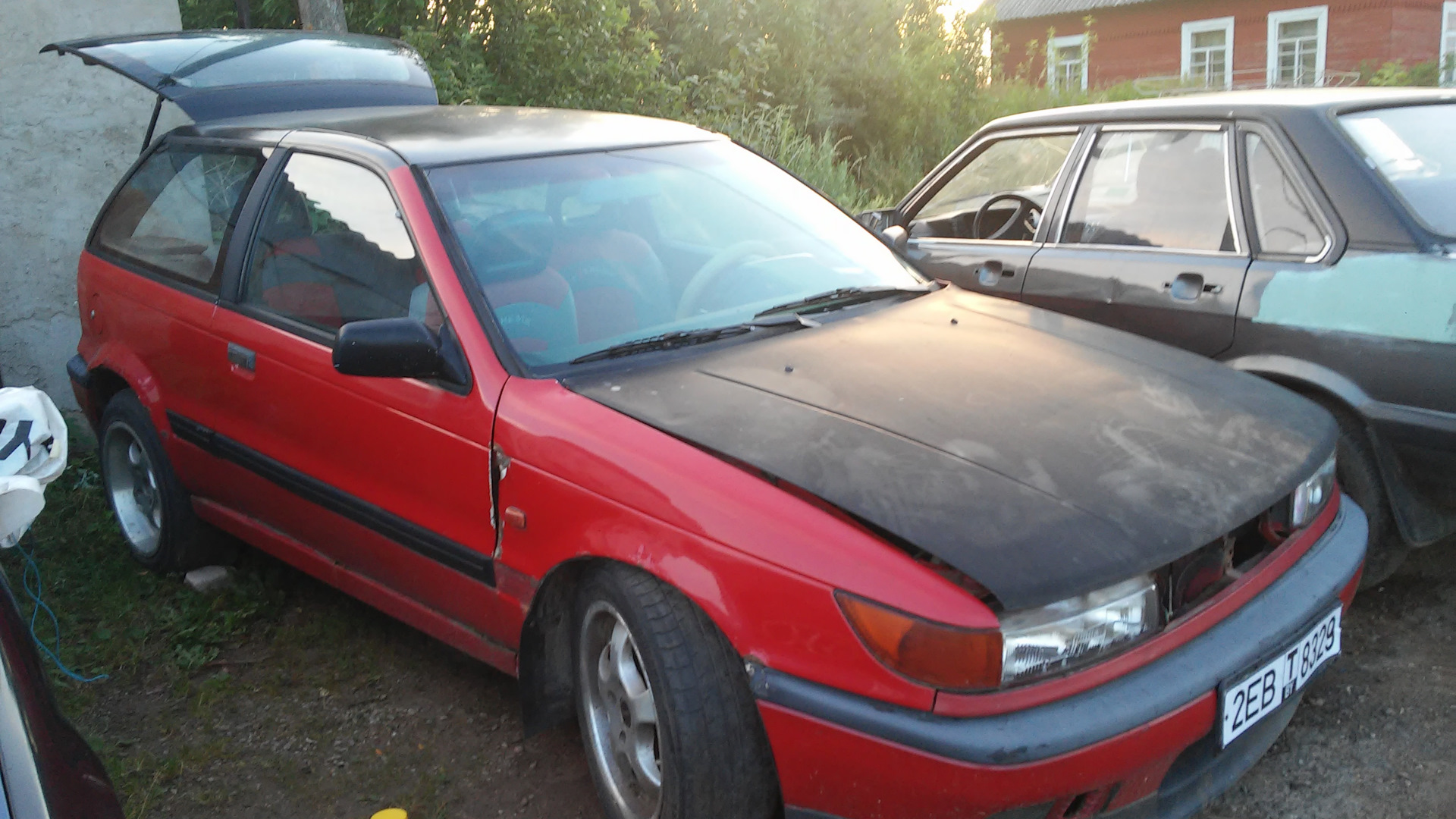 Mitsubishi Colt IV 2.0 гибридный 1990 | RED: - Мелкий митцу:) на DRIVE2