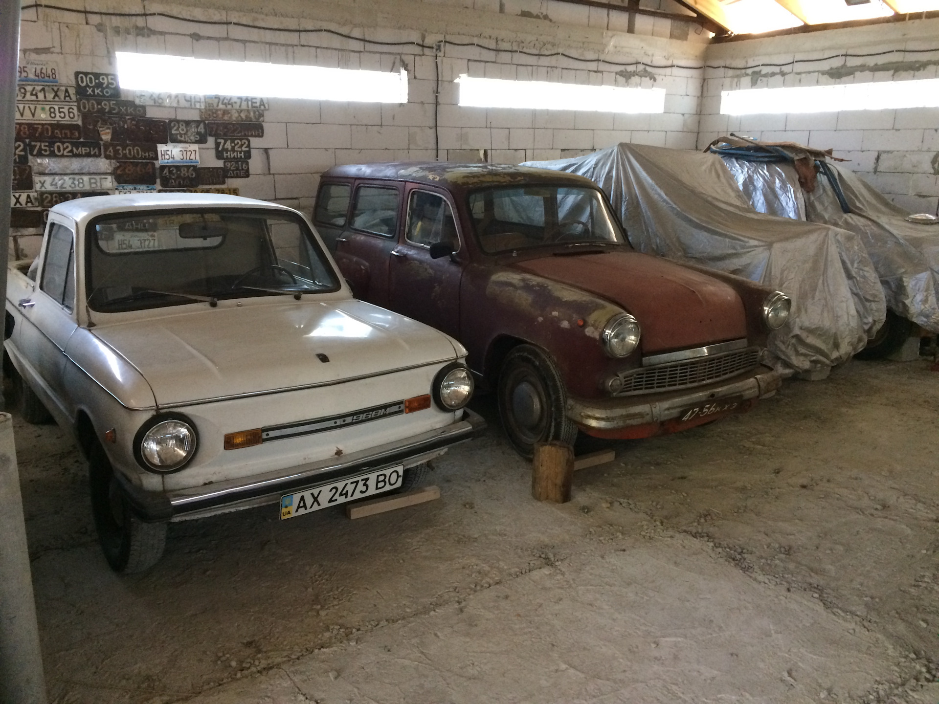 Переехали в новый бокс — Москвич 432, 1,3 л, 1964 года | аксессуары ...