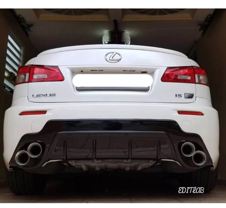 Задний диффузор TOMS bumper isf — DRIVE2