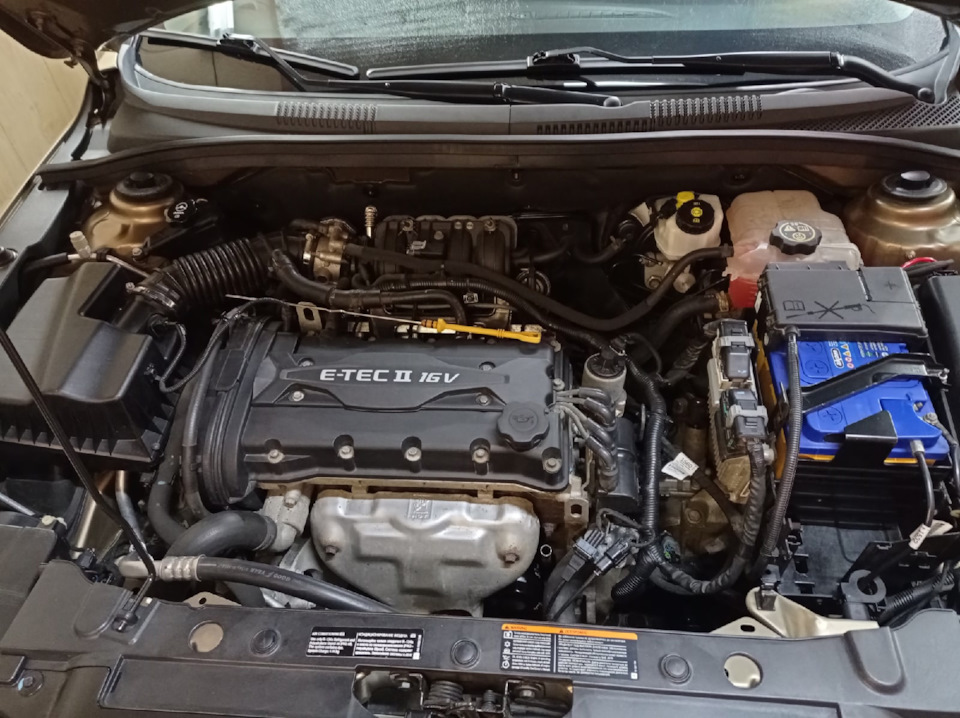 Покраска термоэкрана выпускного коллектора — Chevrolet Cruze (1G), 1,6 ...