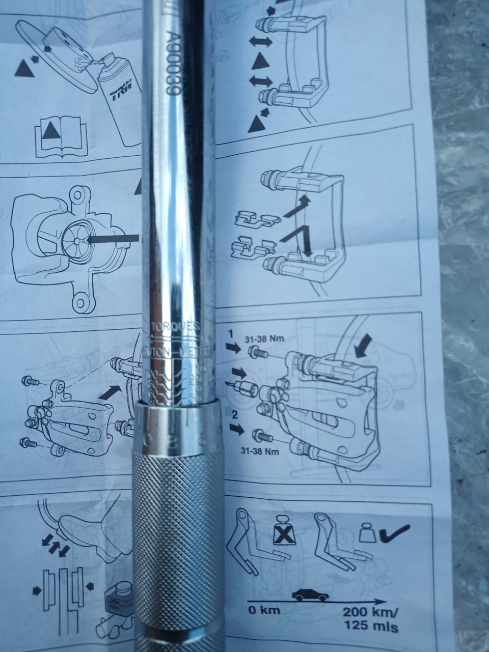 A90039 Ключ динамометрический 3 8DR 10-110 Nm OMBRA | Запчасти на DRIVE2