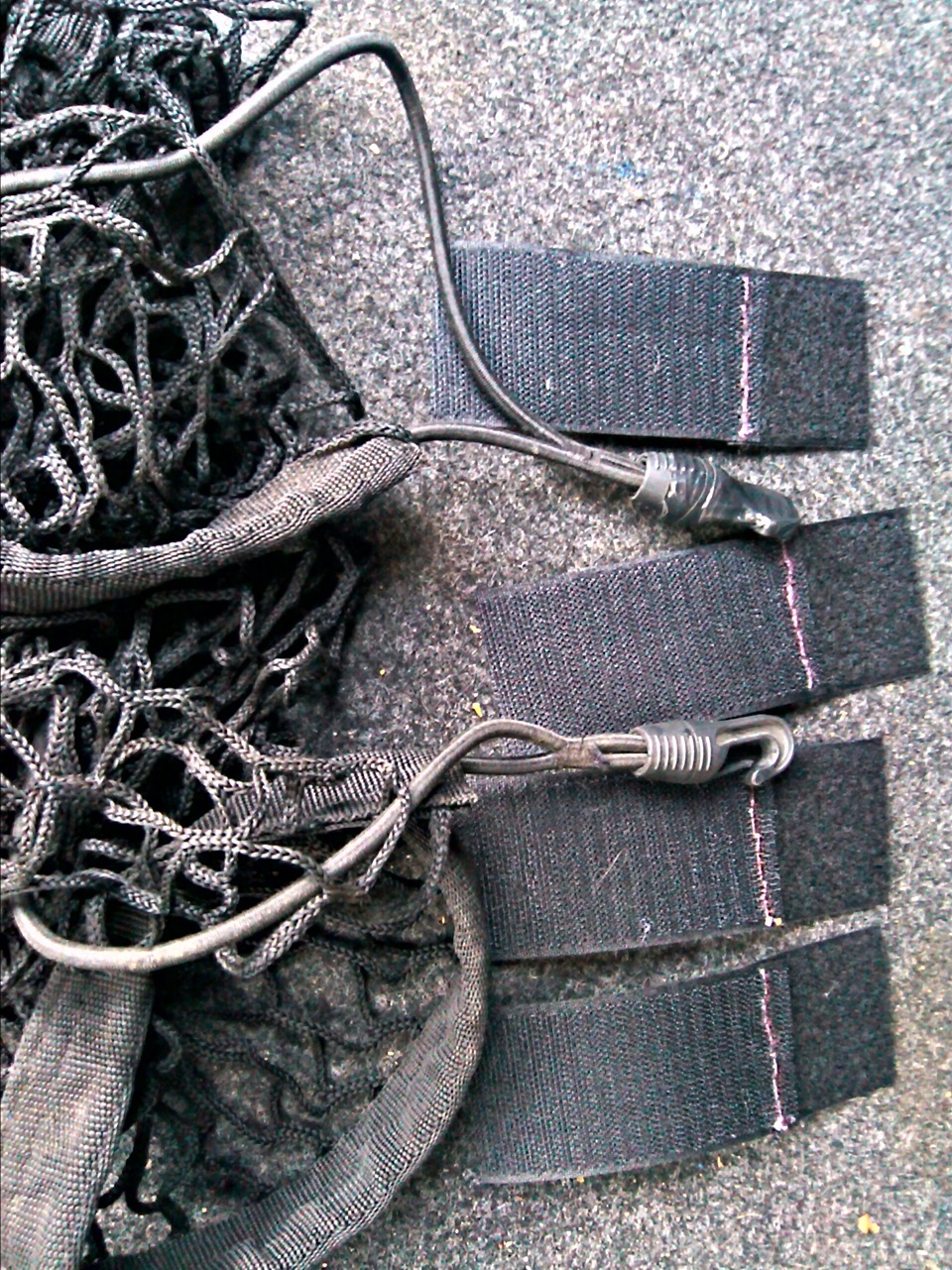 крепление сетки в багажнике — Volkswagen Polo Sedan, 1,6 л, 2012 года ...