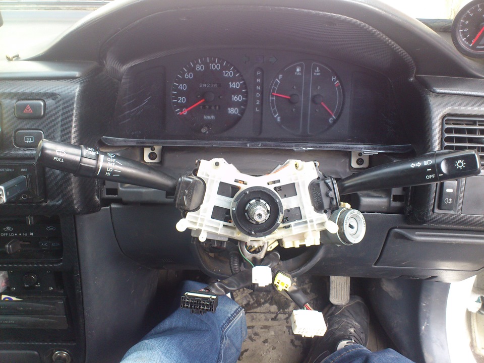 Замена вала рулевой колонки на вал с регулировками по высоте+бар с ...