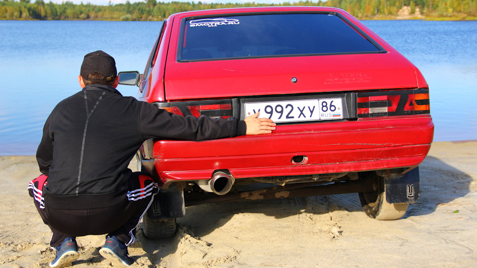 Звук выхлопа — Москвич Святогор, 2 л, 1998 года | автозвук | DRIVE2