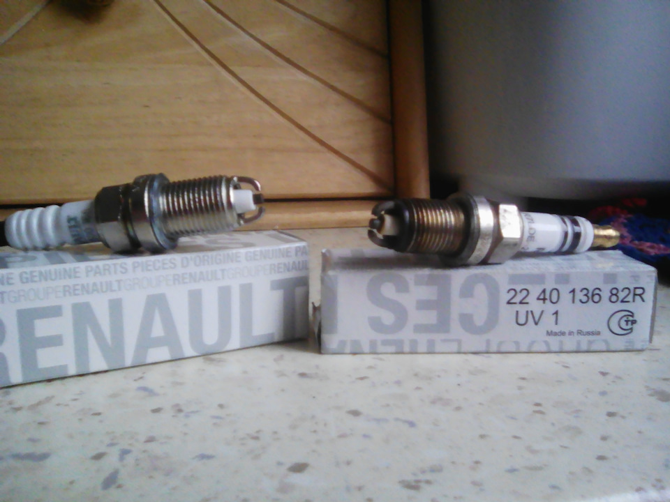 Нужна помощь. Свечи. — Renault Logan (1G), 1,4 л, 2013 года ...