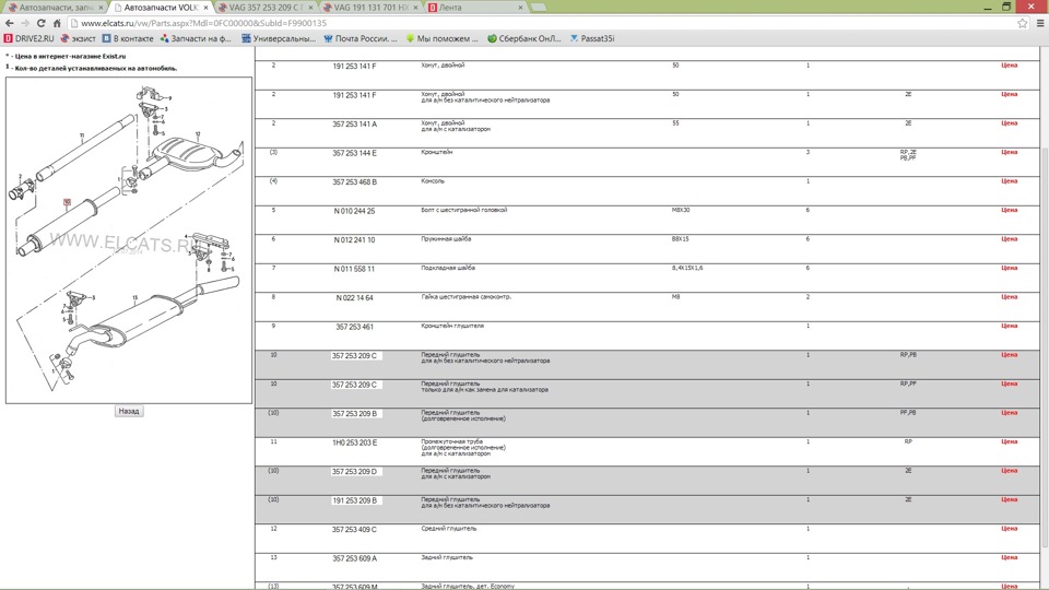 Что поставить вместо выбитого катализатора? — Сообщество «Volkswagen ...