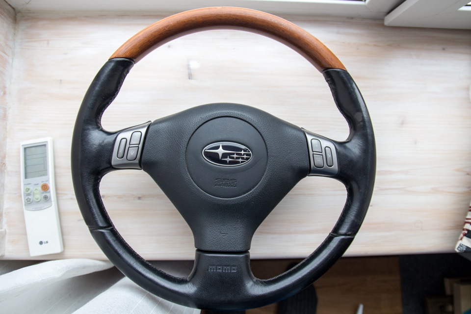 Замена руля ч.2 реставрация — Subaru R2, 0,7 л, 2008 года | тюнинг | DRIVE2
