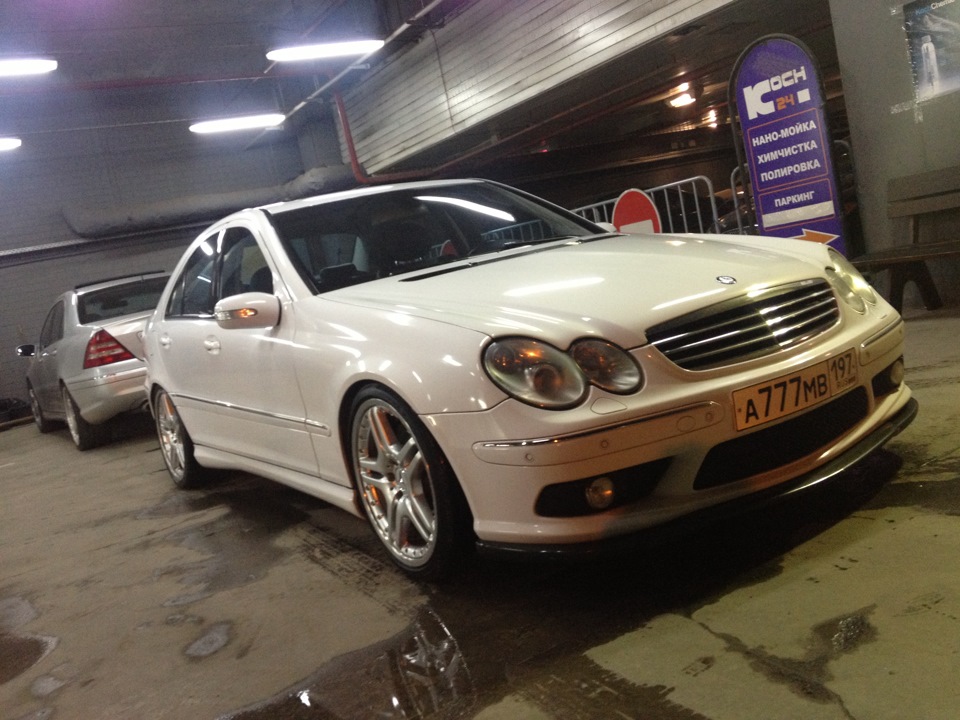 ТО, Подвеска, масло… — Mercedes-Benz C 55 AMG (W203), 5,4 л, 2005 года ...