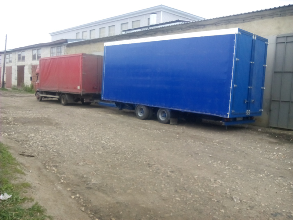 Хвост на свежий воздух — Камаз 53212, 9,9 л., 1993 года | тест-драйв ...