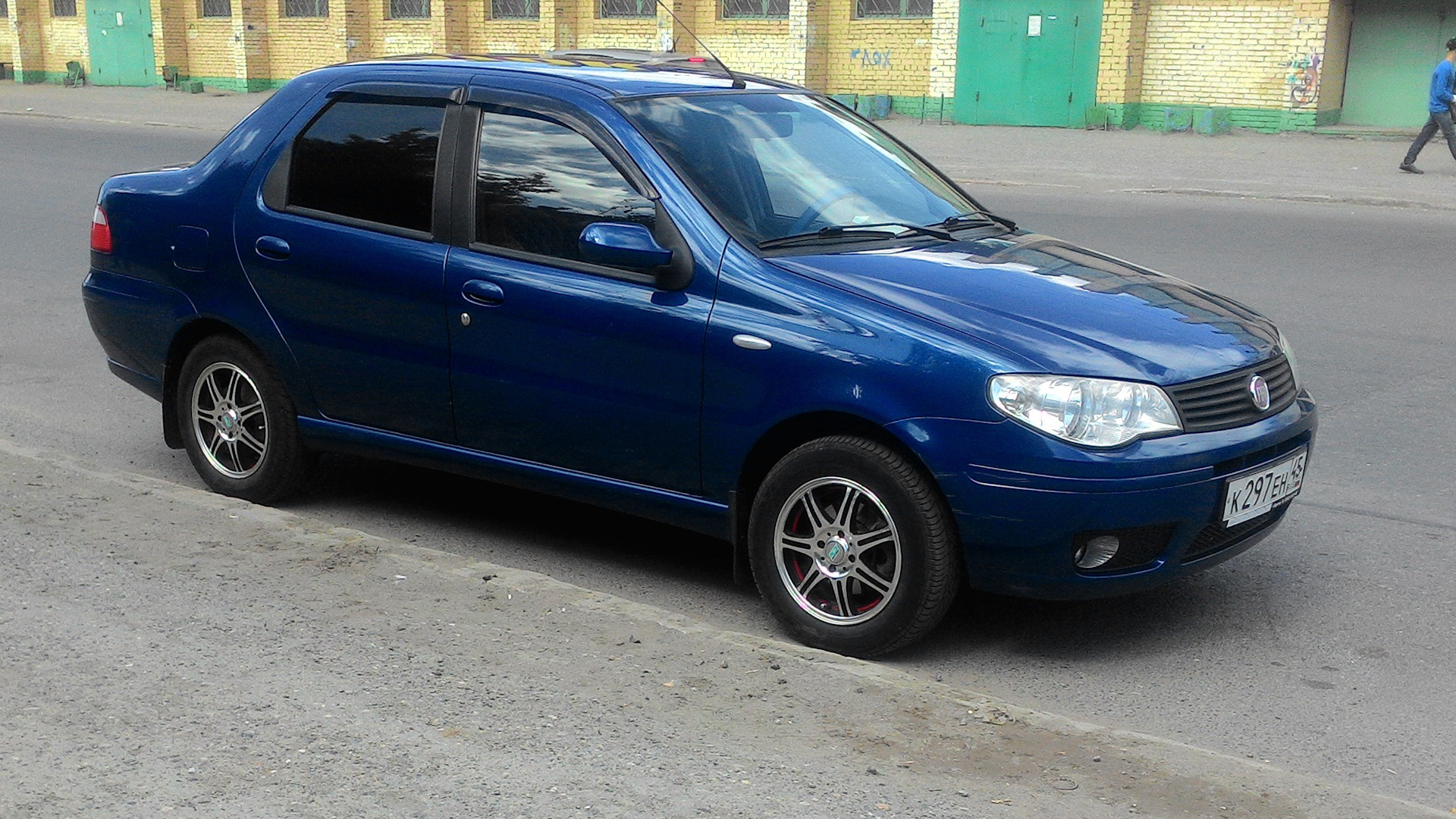 FIAT Albea 1.4 бензиновый 2008 | Синий тезей на DRIVE2