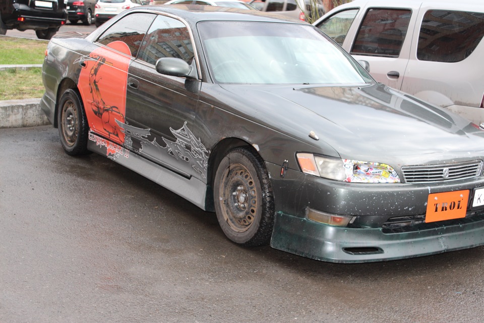 Винил на Toyota Mark 2 jzx100