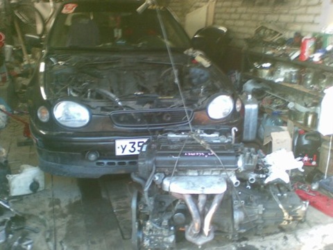 Heart transplant - Toyota Corolla 16L 1998