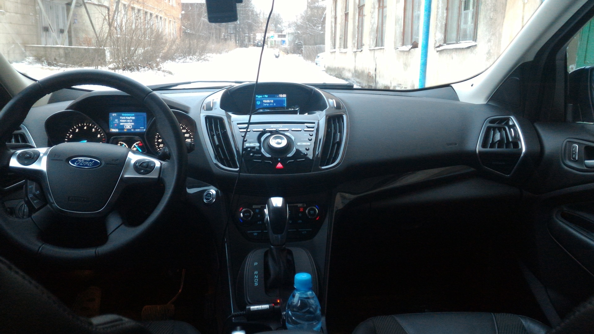 Ford Kuga (2G) 1.6 бензиновый 2013 | Black Pearl на DRIVE2