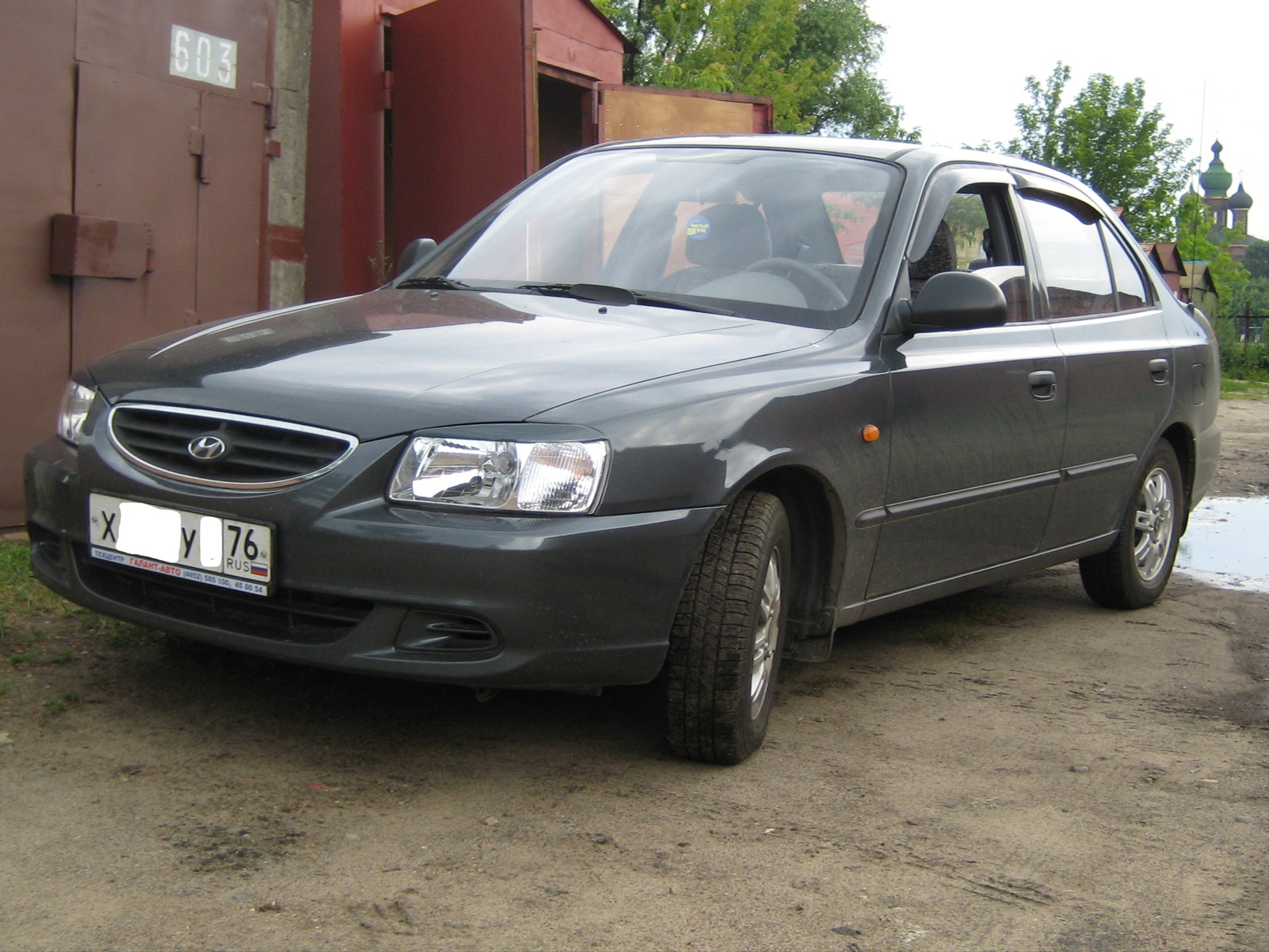 Старые фотографии, с главной Горожанина — Hyundai Accent (2G), 1,5 л, 2008  года | просто так | DRIVE2