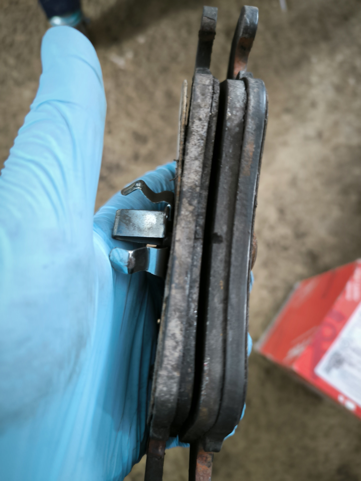 Очередная замена колодок TRW DTE — Skoda Octavia A5 Mk2, 1,8 л, 2011 ...