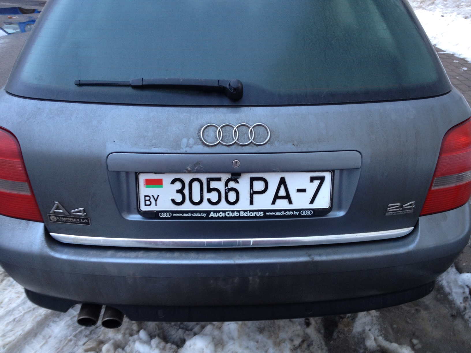 Звук 5. Установка камеры заднего вида — Audi A4 Avant (B5), 2,4 л, 1999  года | автозвук | DRIVE2