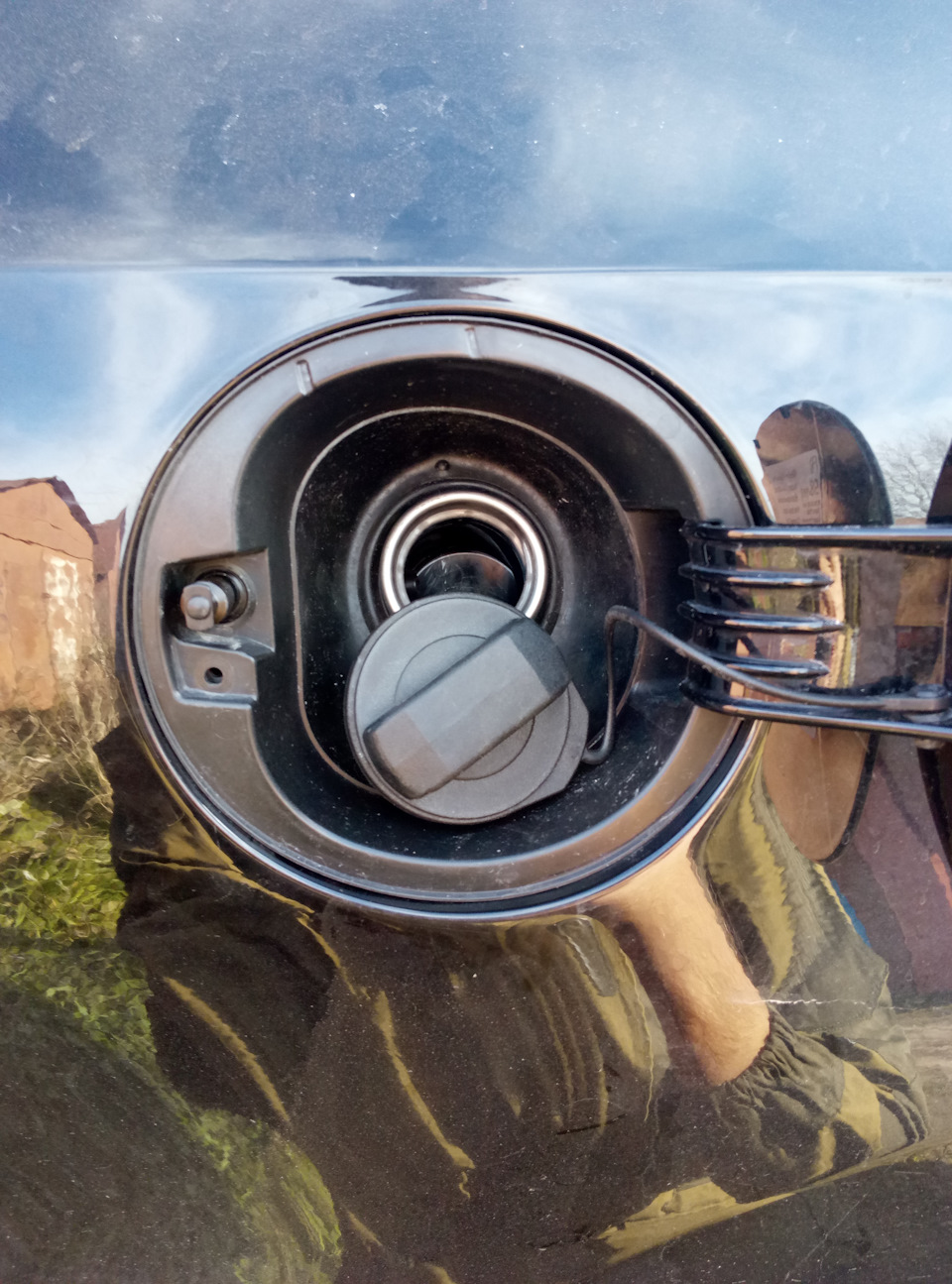 VW Tiguan 2019 Заправочная горловина