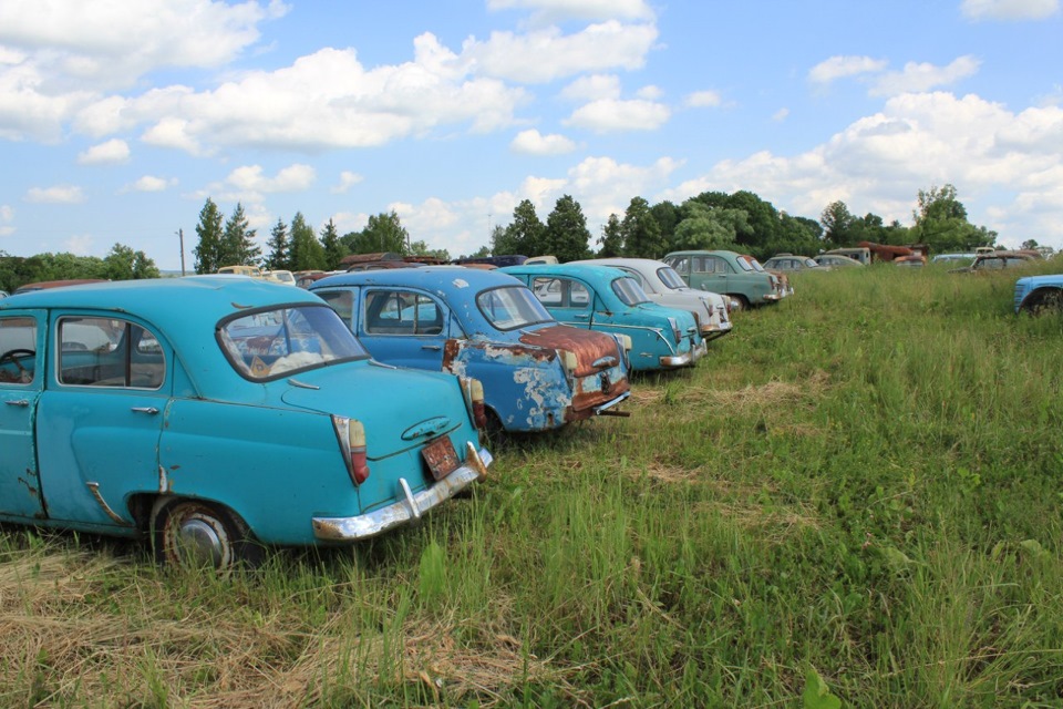Музей авто-СССР в Черноусово (Часть 3) — ГАЗ 2401, 2,4 л, 1974 года ...