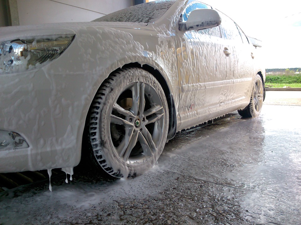 после мойка — Skoda Octavia A5 Mk2