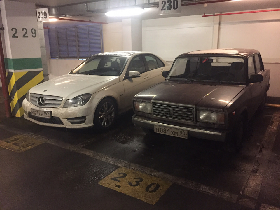 Фото в бортжурнале Mercedes-Benz C-Class (W204)