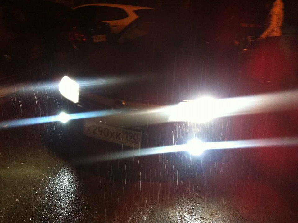 ПТФ — уж больно захотелось. — Opel Astra H GTC, 1,6 л, 2006 года ...