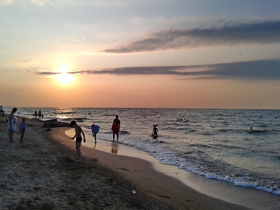 Голубицкая море фото пляжей