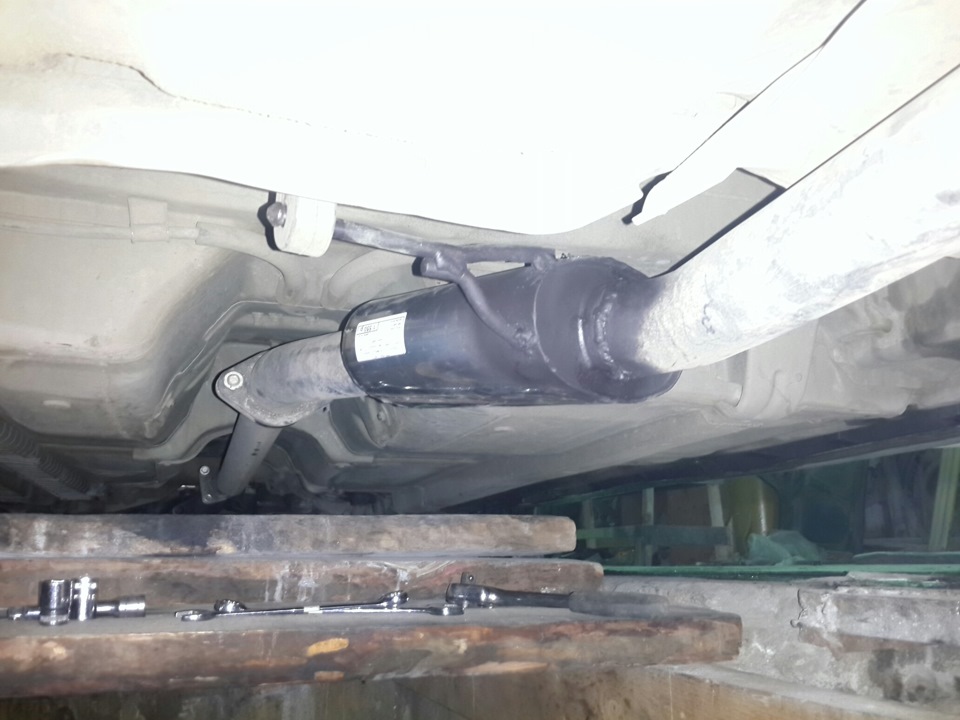 Переделка выхлопа и замена тормозных колодок — Honda Accord Wagon (6G ...