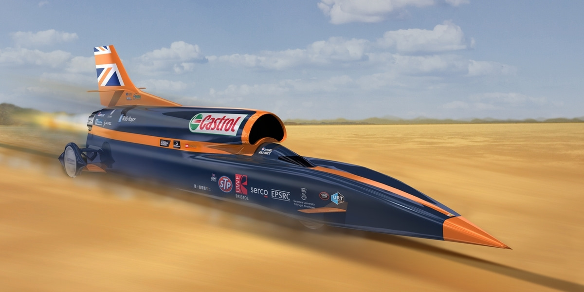 машина bloodhound ssc