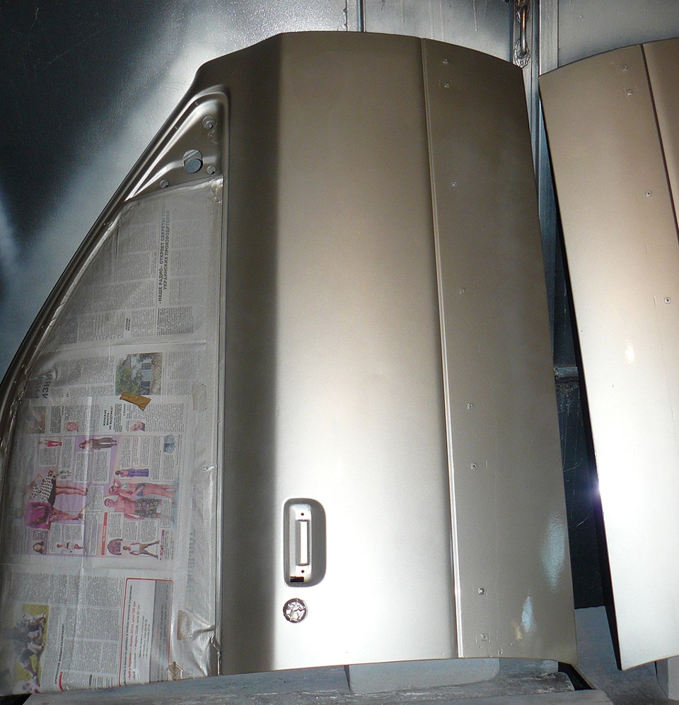 Покраска дверей при температуре за бортом -5 +5 — Ford Scorpio I, 2 л ...