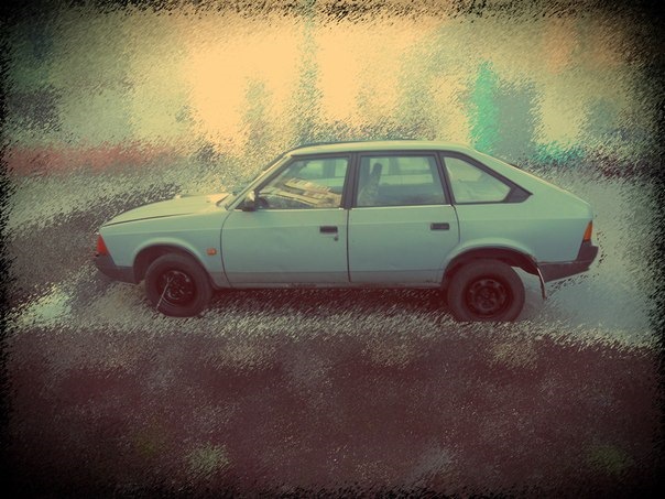 Красим штампы — Москвич 2141, 1,6 л, 1993 года | колёсные диски | DRIVE2