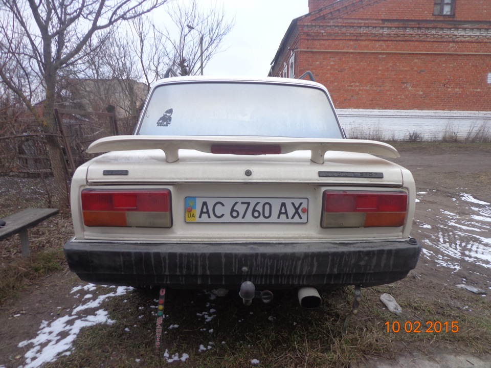 Баку-стайл — Lada 2107, 1,5 л, 1987 года | просто так | DRIVE2