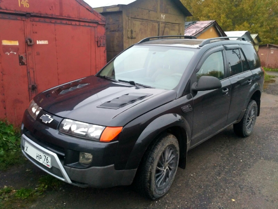 ЖАБРЫ на КАПОТ — Saturn VUE I, 2,2 л, 2004 года | тюнинг | DRIVE2