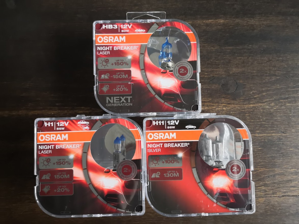 Покупка ламп OSRAM — Mitsubishi Outlander (1G), 2,4 л, 2006 года ...
