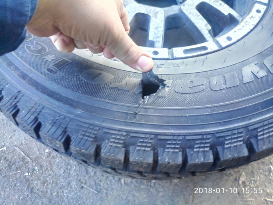 Боковой разрыв, востановлению не подлежит — Mitsubishi L200 (4G), 2,5 л ...