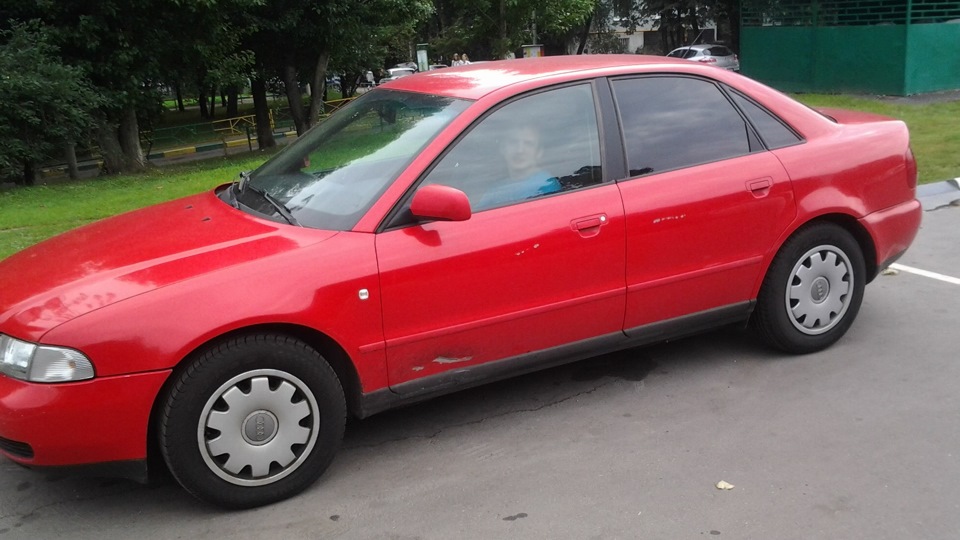 Первое ДТП или клиренс для России >14см — Audi A4 (B5), 1,6 л, 1999 ...