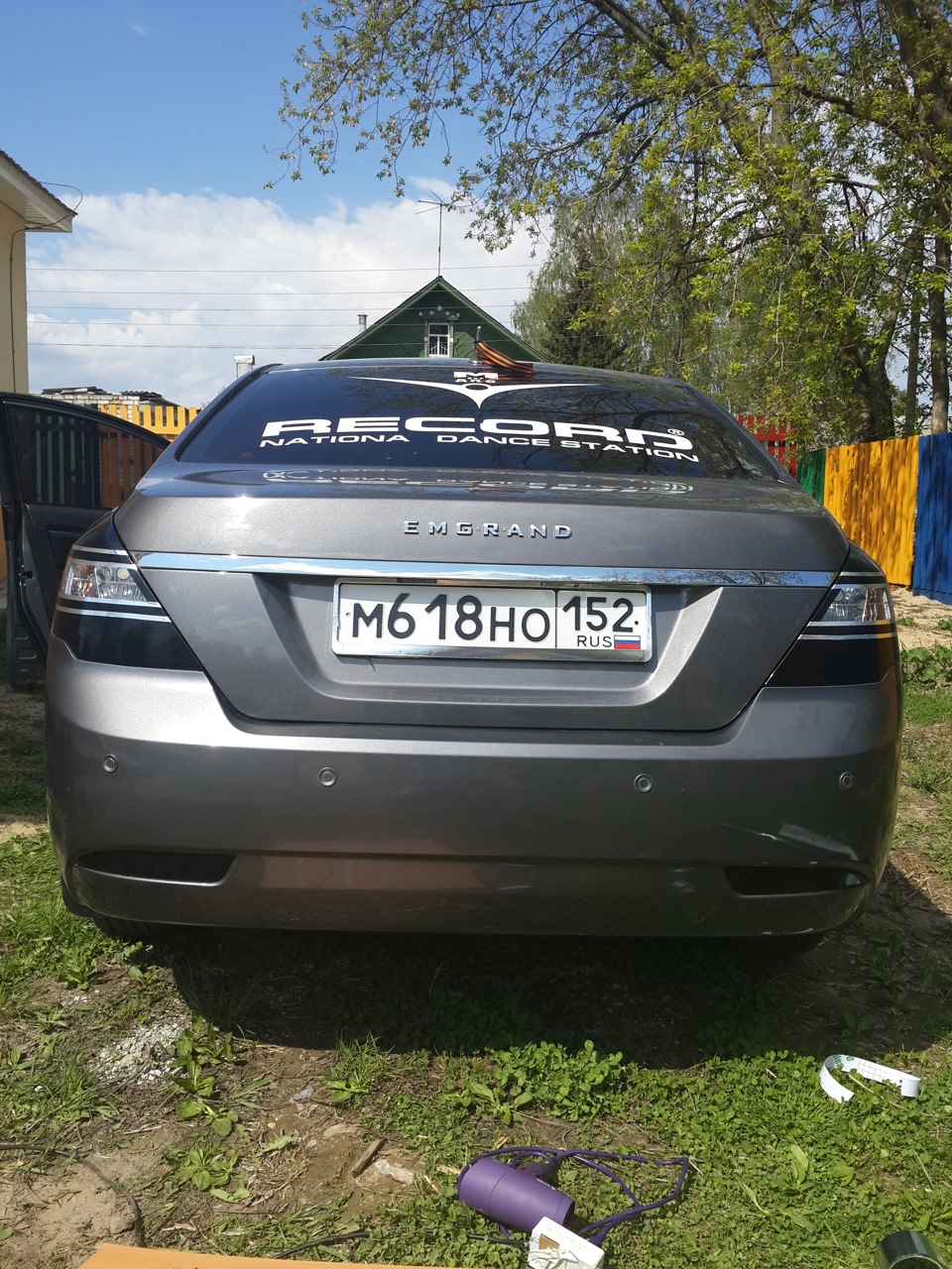 задние фонари "ФИНИШ" — Geely Emgrand EC7 FE-1, 1,5 л, 2013 года ...