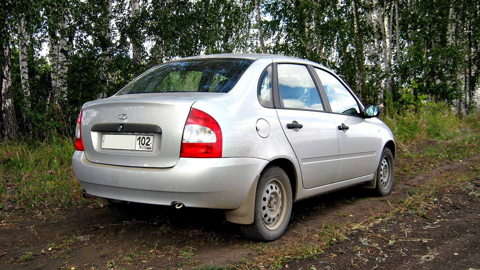 Фото лада калина 2008 года серебристого цвета