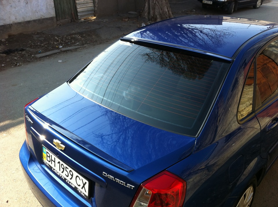 Спойлер Lacetti SW