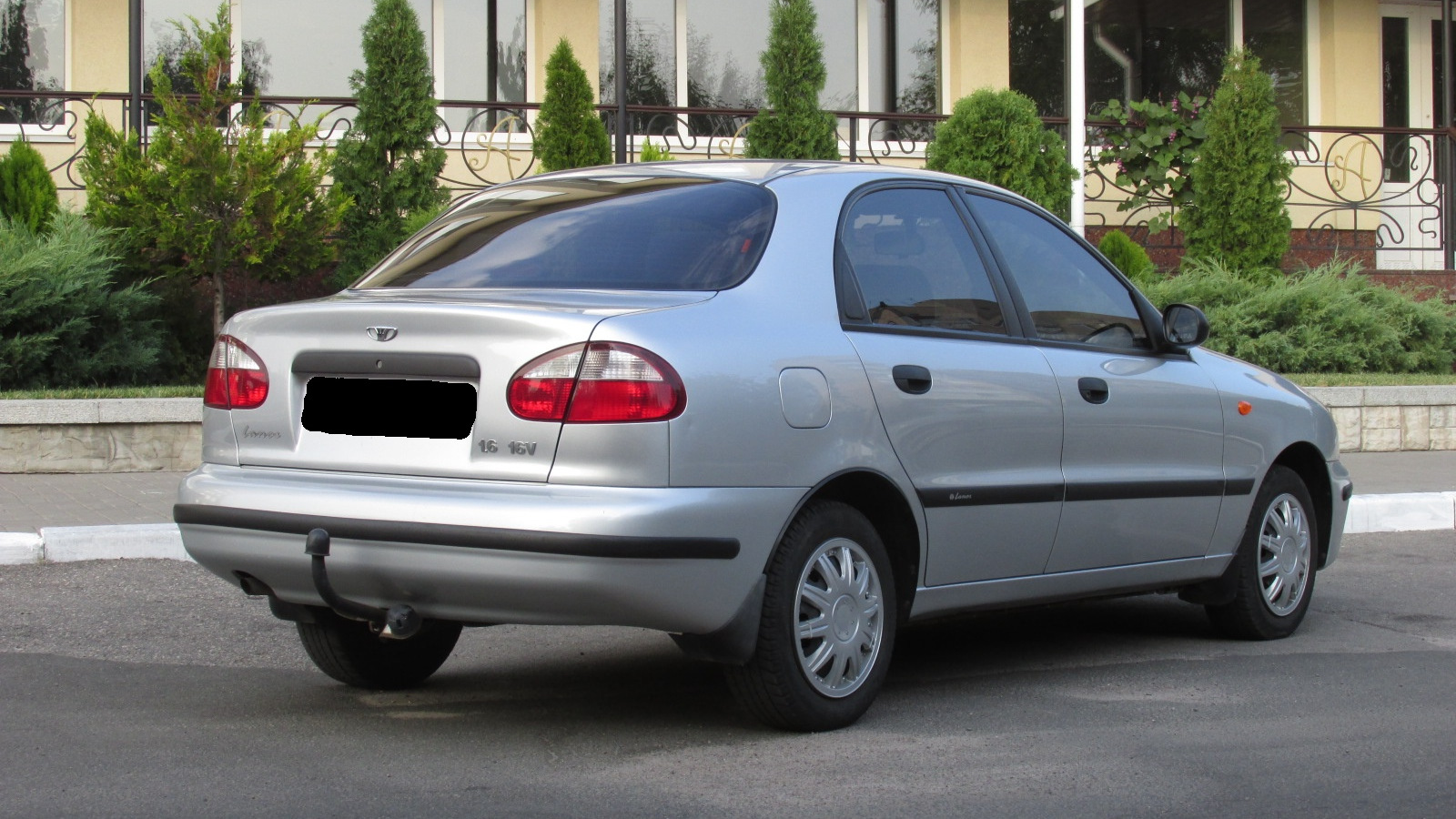 Daewoo lanos такси белый