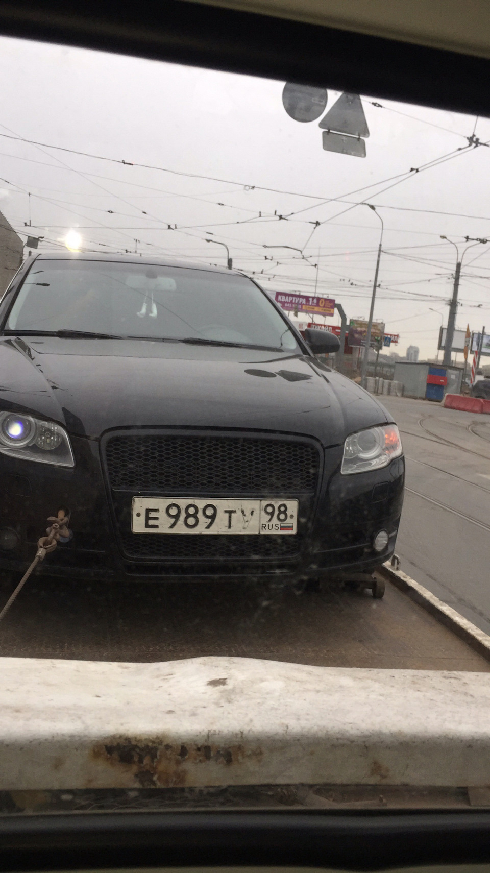 Эвакуация — Audi A4 (B7), 2 л, 2005 года | эвакуация | DRIVE2