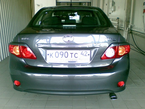 Two reverse moves  - Toyota Corolla 16L 2008